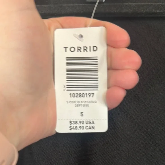 PLUS SIZE: Torrid Women's Black Sweater - Picture 2 of 3